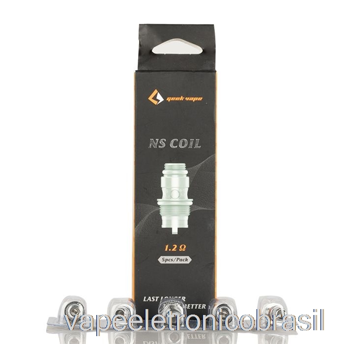 Bobinas De Substituição Vape Eletrônico Geek Vape Ns 1.2ohm Ns Ss316l